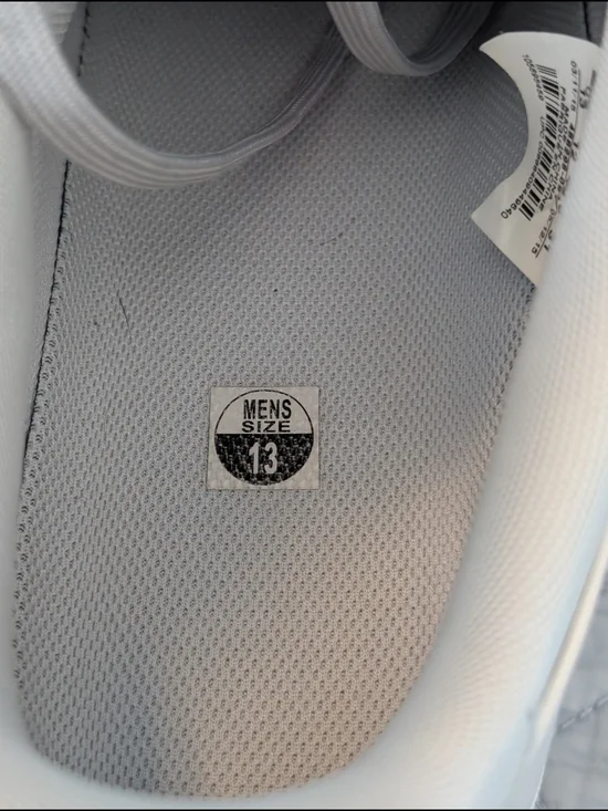 Nike Air Force 1 Low Light Blue White Sneakers Size 13 (0326) - Picture 8 of 14